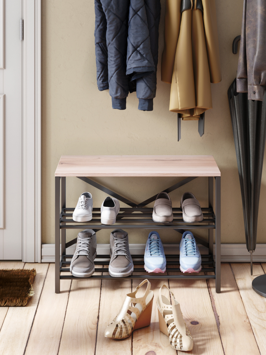 Обувница GUTTA 50х69х29 см