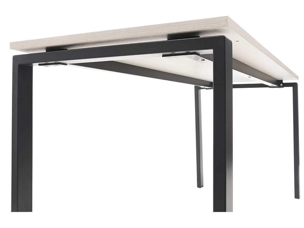 Фото Стол NT 160x70 темный орех/серый