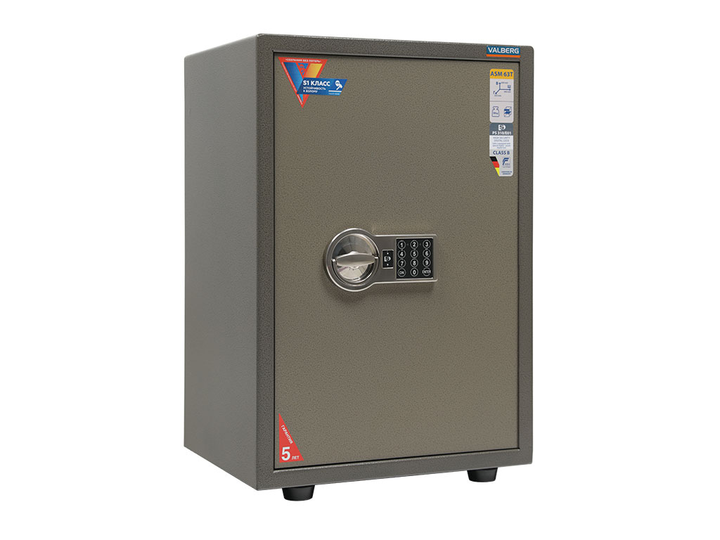 Фото Офисный сейф VALBERG ASM-63T EL