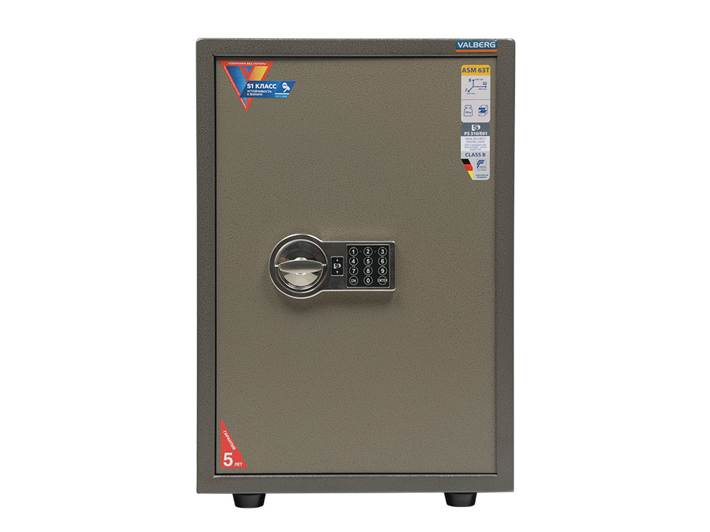 Фото Офисный сейф VALBERG ASM-63T EL