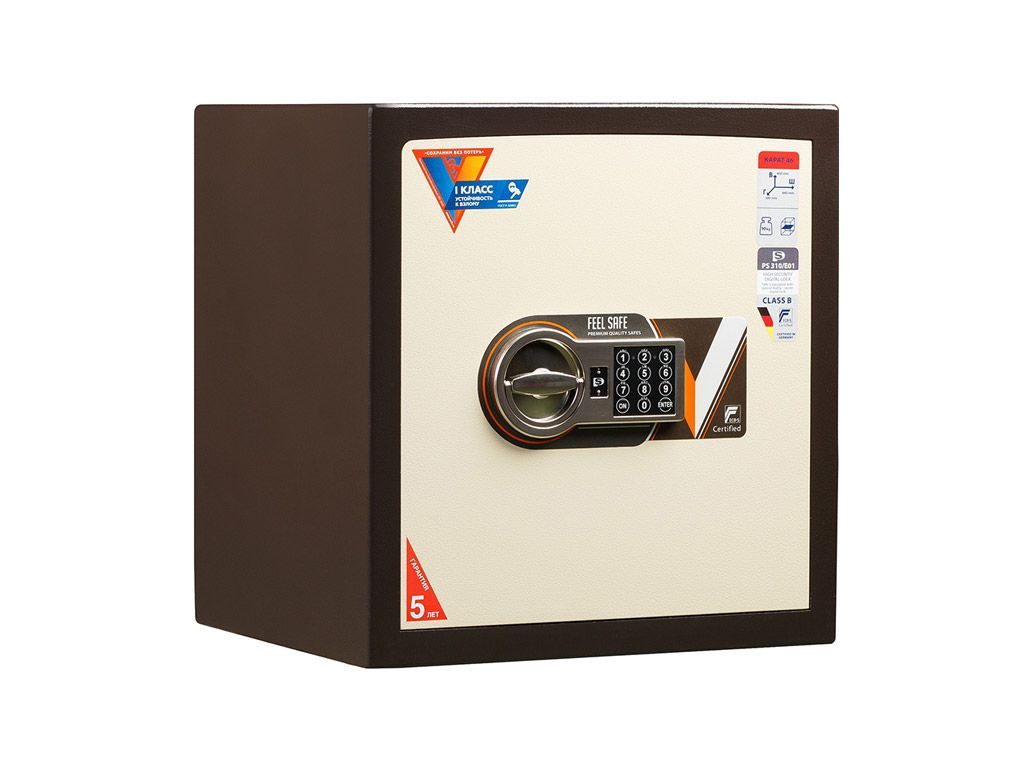 Фото Взломостойкий сейф VALBERG КАРАТ 46 EL new