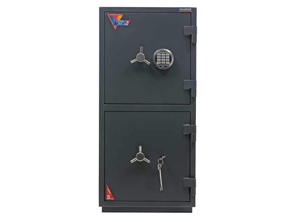 Фото Взломостойкий сейф VALBERG ГРАНИТ 90T/2 EL