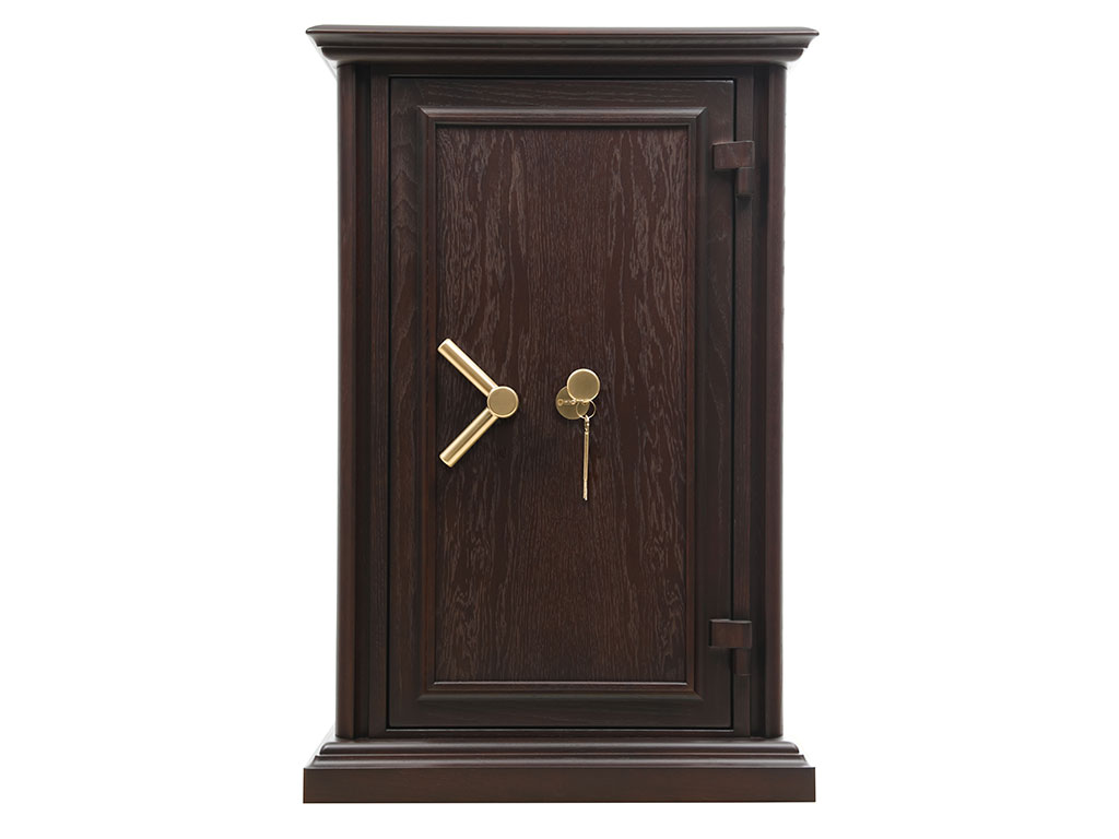 Огневзломостойкий сейф в дереве VALBERG Гарант Евро 95 Т Д (дуб)