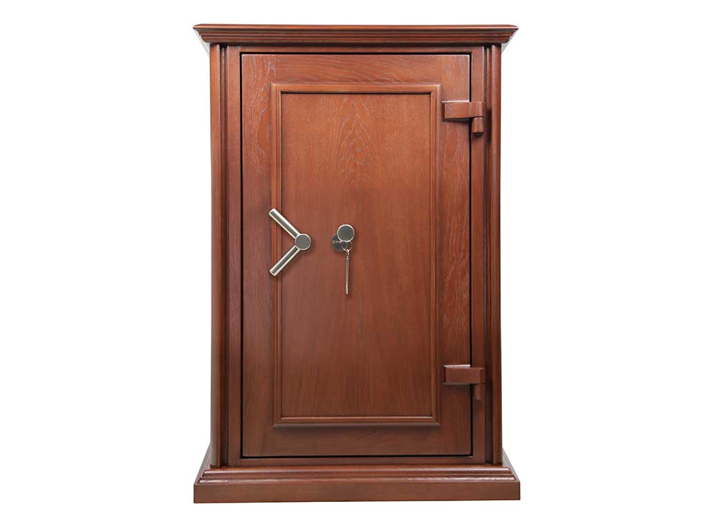 Огневзломостойкий сейф в дереве VALBERG Гарант Евро 120 Т Д (дуб)