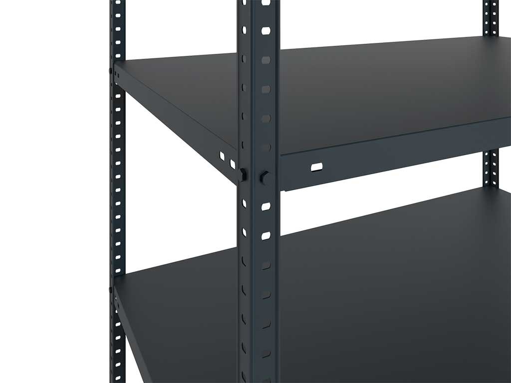 Стеллаж MS 185KD/70x30/4 Black