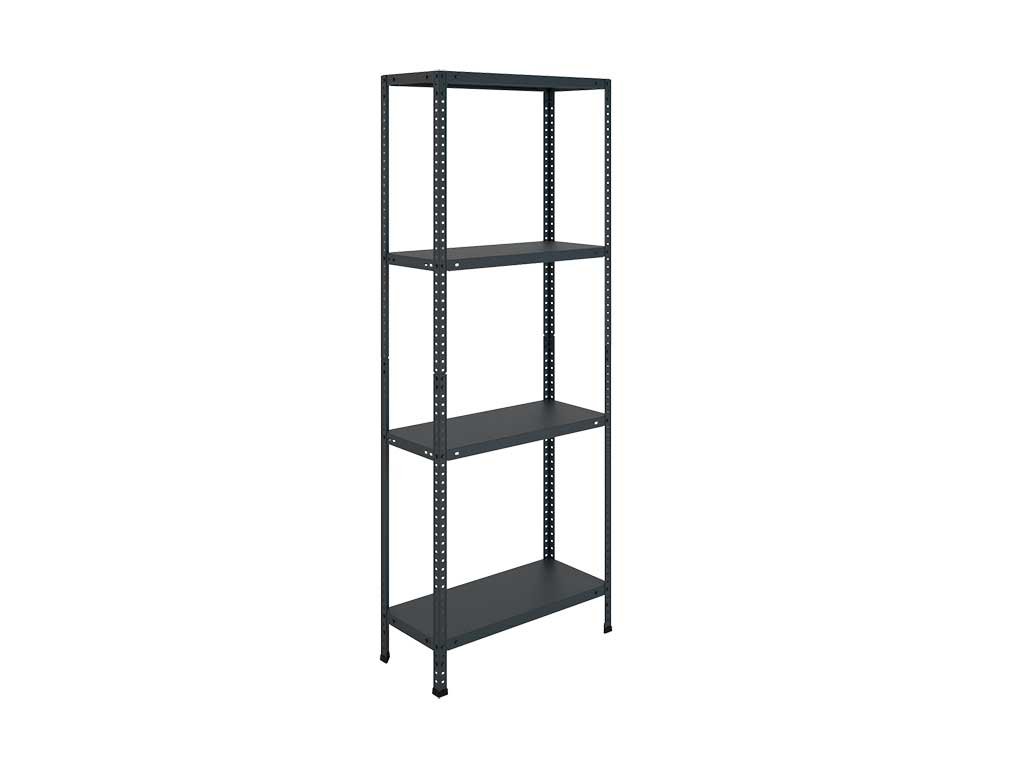 Стеллаж MS 185KD/70x30/4 Black