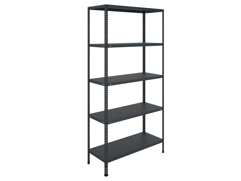 Стеллаж MS 200/100x40/5 Black